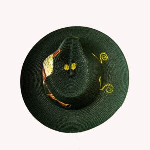The Àkìkítán Hat - Green