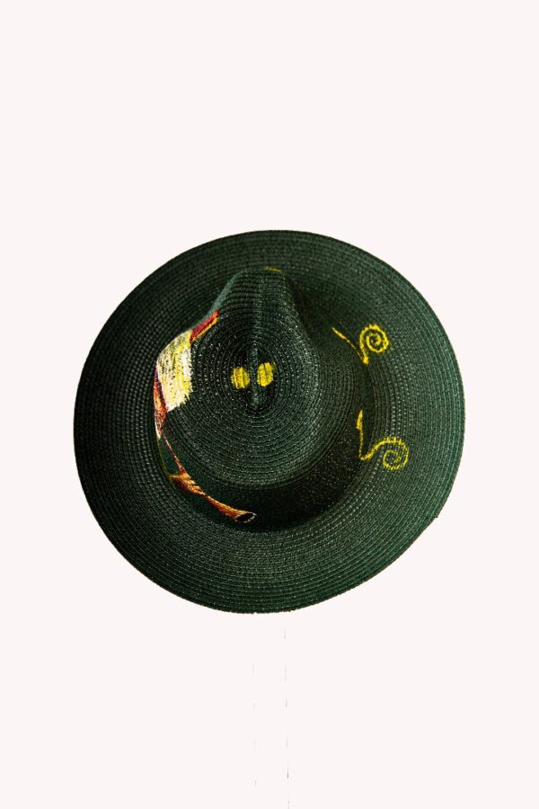 The Àkìkítán Hat - Green